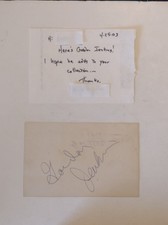 Gordon Jenkins Signature Autograph Composer Arranger for Frank Sinatra