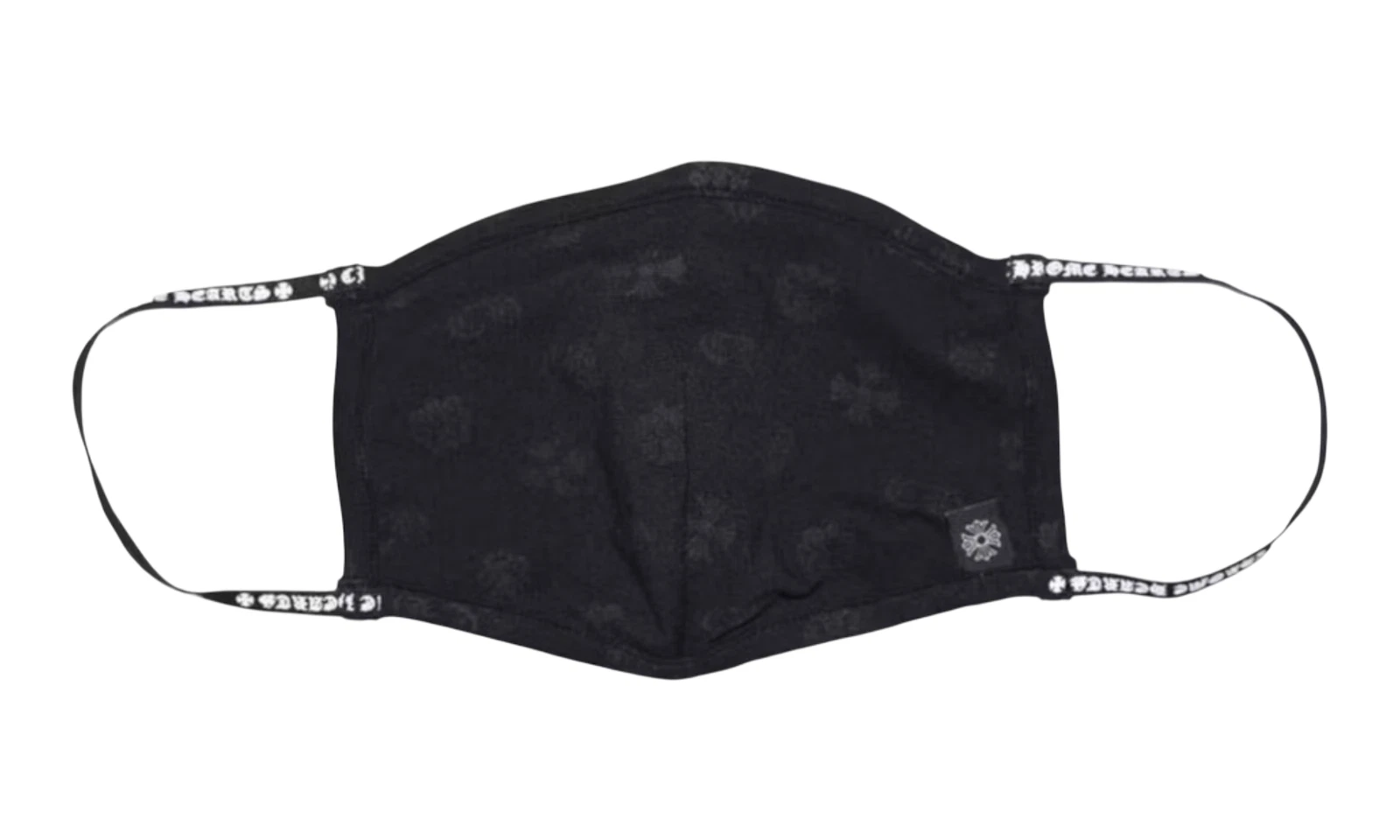 Chrome Hearts Motif Black Facemask