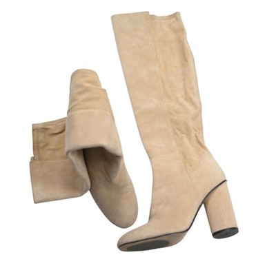 Stuart Weitzman Eloise Over The Knee Boots in Tan