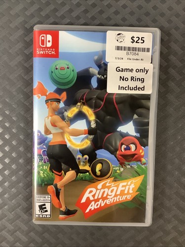 Ring Fit Adventure (Nintendo Switch) GAME ONLY! Tested! Authentic! US Version!