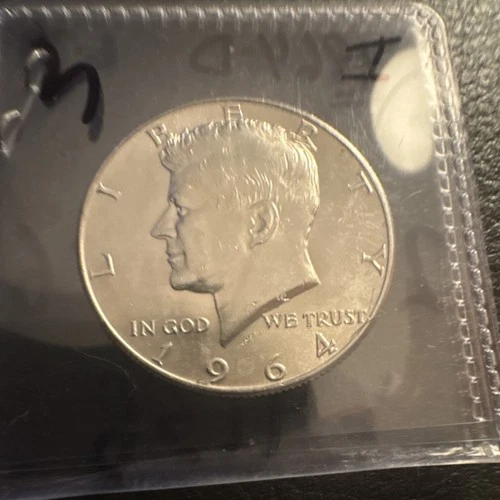 1964 D Kennedy Half Dollar Silver 50C Denver US Coin Fineness 0.9 Uncertified