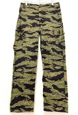 VINTAGE 60'S TIGER STRIPE CAMO LIGHTWEIGHT US ARMY MARINES VIETNAM PANTS VGC L
