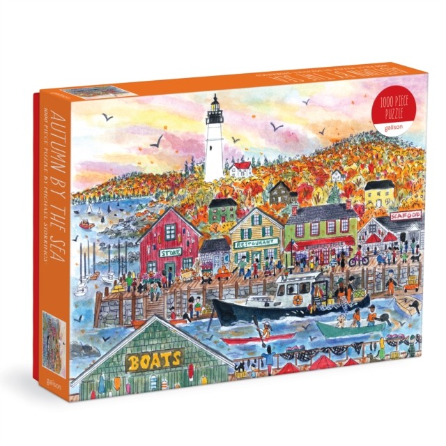 Michael Storrings Autumn By the Sea 1000 Piece Puzzle by Galison (Jigsaw)