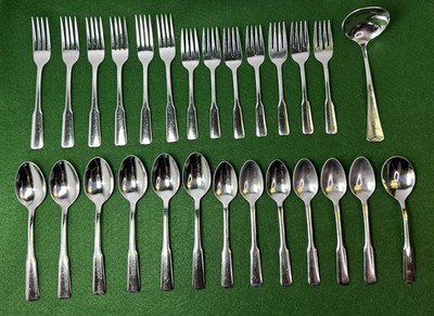 Wm. A. Rogers Stainless Oneida Ltd Friendship Lot Of 27pcs