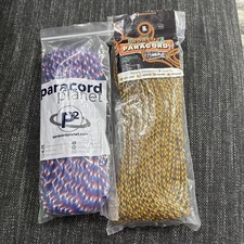 Lot Of Paracord (paracord Planet) Usa Camo 550 Military USA ( Bored Paracord)