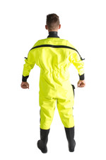 Hochwaserschutzanzug  mit S5 Stiefel  wasserdicht Grösse S-XXXL atmungsaktiv