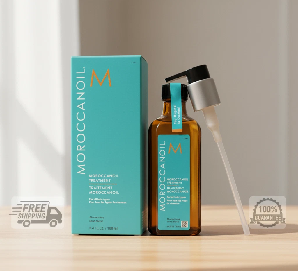 Moroccanoil Treatment, Original 100ml
Opens in a new window or tab