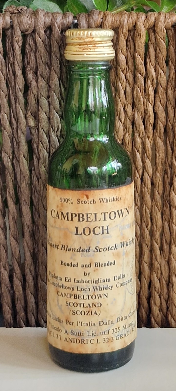 Campbeltown Loch Vintage Blended Scotch Whisky Mignon