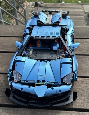 Lambo Aventador SVJ,  1:8 Model Kit, 3851 Pieces,  ohne Motor Und Fernsteuerung 