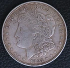 1921 Morgan Silver Dollar MP#1