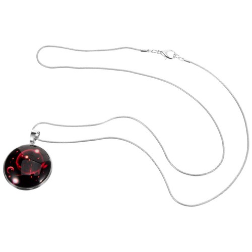 Pendant Necklace Glow in the Dark Jewelry with Picutre of Scorpio - Picture 12 of 12