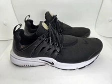 Nike Air Presto Shoes Men's 8 Essential Black Running Athletic Workout Sneakers