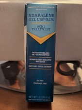 Glenmark Acne Treatment Adapalene Gel USP  0.1% - 1.6 oz *09/26 