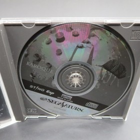 Baroque Sega Saturn with Manual Japanese Version