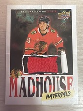 2025-26 CHICAGO BLACKHAWKS CENTENNIAL MADHOUSE MATERIALS MM-FN FRANK NAZAR
