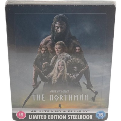 The Northman 4K Ultra HD + Blu-ray Steelbook Entbossed Nicole Kidman 2024 B [-18]