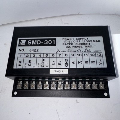 Japan Servo Co Ltd SMD-301 Power Supply 5V 50V Max