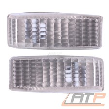 BLINKER KOTFL&Uuml;GEL ECKIG WEI&szlig; LINKS RECHTS F&Uuml;R MERCEDES 190-ER W201