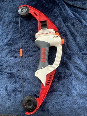 Nerf Mega Lightning Bow Used Tested Works No Darts Or Arrows