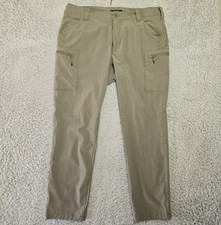 5.11 Tactical Slim Fit Stretch Trail Cargo Pants 74556 38x32  Small Leg Stain