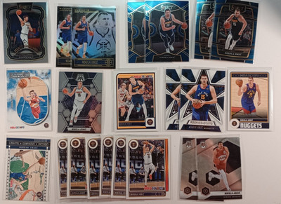 Nikola Jokic 22 Card Lot Mosaic Select Inserts Denver Nuggets