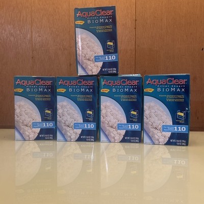 5 AQUACLEAR FILTER INSERT BIOMAX - 110 HAGEN  A-1374  BIO MEDIA for AQUARIUMS 