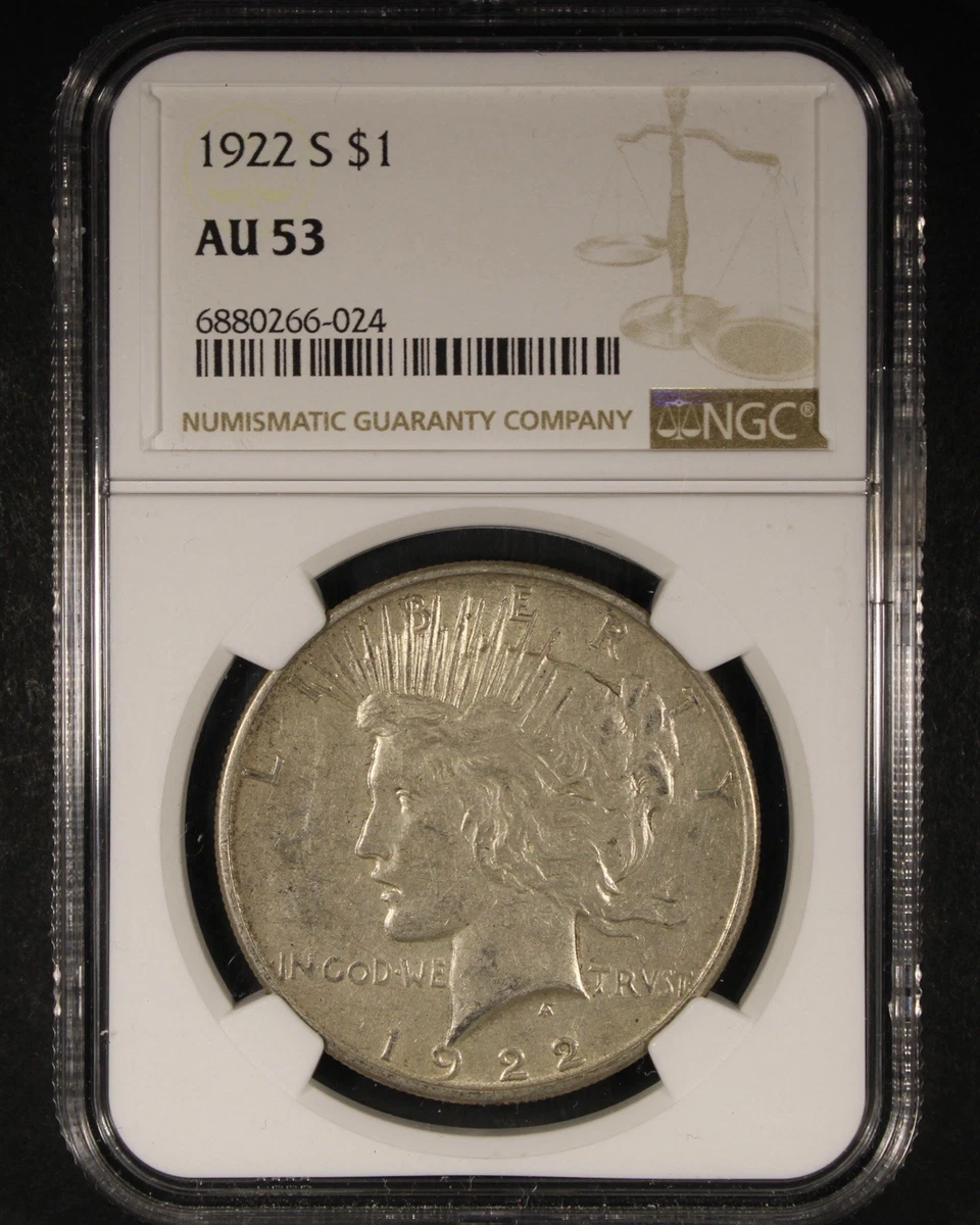 银色NGC 1922 年和平元(1921-1935) | eBay