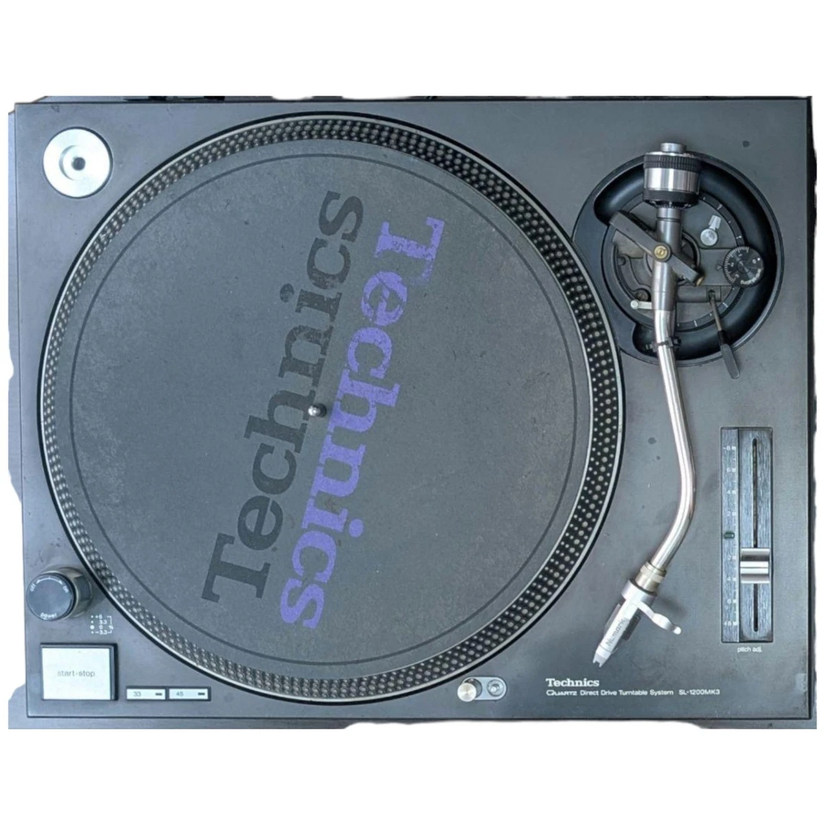 【user_c0043144】SL-1200 MK3 Technics SL-1200 MK3 Turntable Record Player - DJ Ready, with Dust