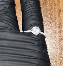 Vvs Moissanite ring size 5