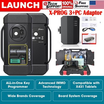 LAUNCH X431 X-PROG 3 Car Key Progarmmer Immobilizer Tool With X-PROG3 PC Adaptor