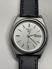 Seiko 5 Watch Japan Automatic Day Date Indicator Water Resistant Mens Vintage