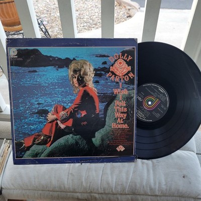 Dolly Parton I Wish I Felt This Way at Home. LP Vinyl Record 1975 ACL-7002