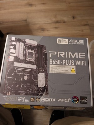ASUS PRIME B650-PLUS WIFI 6 AMD B650 Socket AM5 ATX AURA SYNC DDR5 HDMI MOTHER