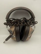 Vintage Realistic KOSS Custom Pro Stereo Headphones Brown MADE IN USA Untested