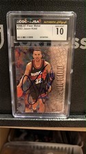 1996-97 Fleer Metal Jason Kidd #203 Authentic Autograph CGC JSA Auto 10 POP 1