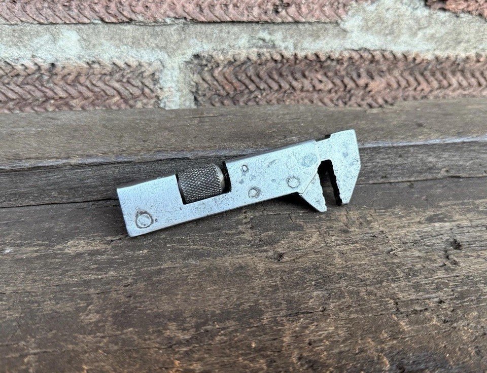 A 3.75" Girder adjustable wrench made for bicycles is a perfectly pocket-sized piece of cycling history — rare, charming, and incredibly giftable for vintage bike enthusiasts.