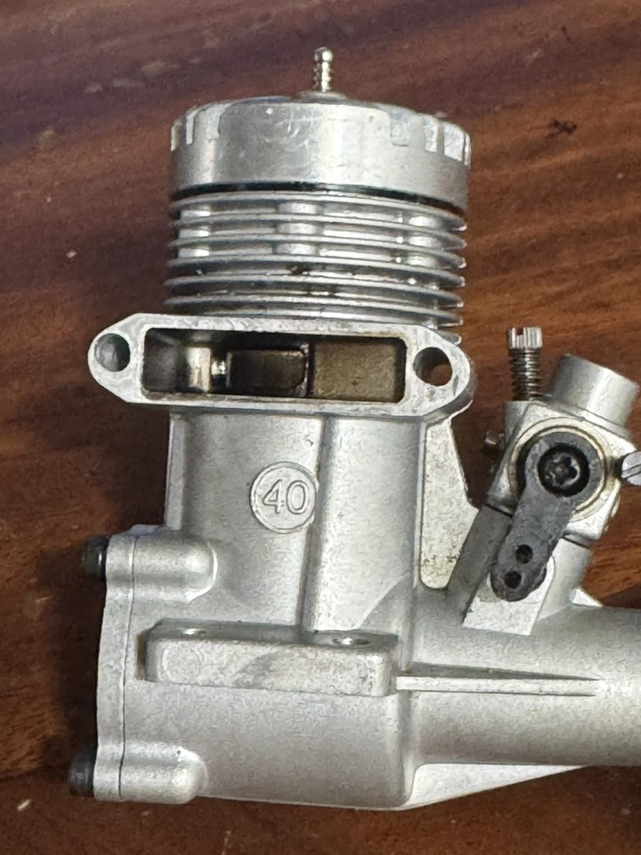 NEW O.S.MAX-40FP 6.49cc 2 stroke glow engine for R/C airplane f/s - Image 4 of 4