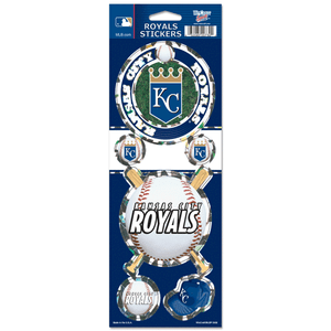 MLB-Kansas-City-Royals-Baseball-Team-Logo-Prismatic-Sticker-Sheet
