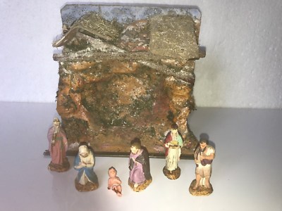 Ancien Santon De Crèche Devineau - Éléphant Taille 1, Santon De Collection