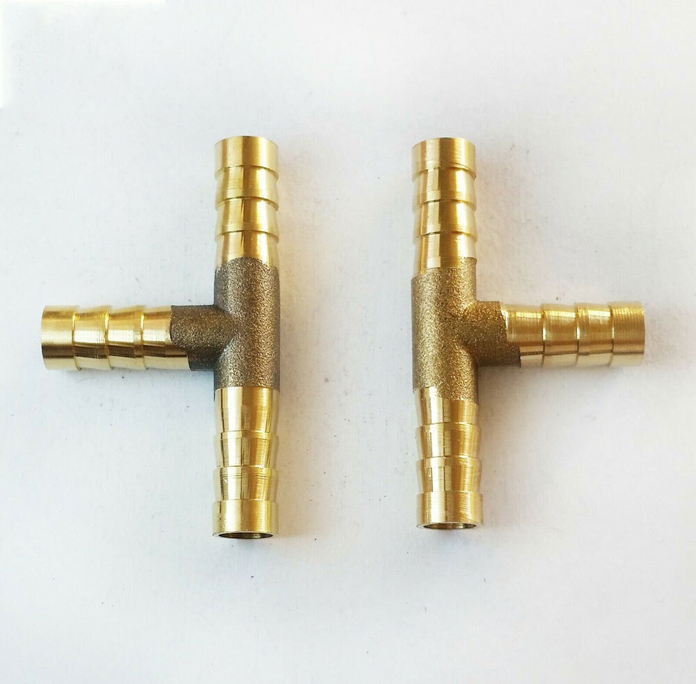 Barb Pex Tee, Lead-Free Brass, 3/8 X 3/8 X 3/8 In. - True Value Hardware - Foto 2