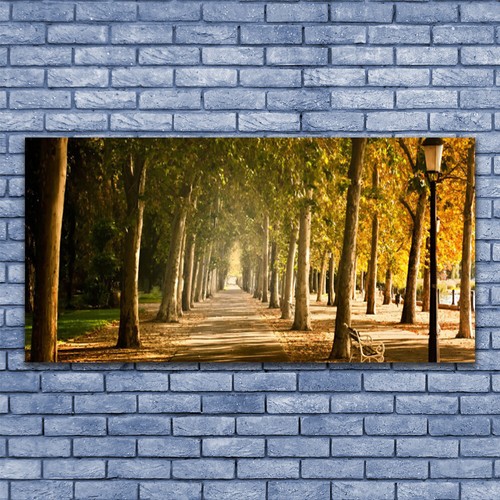 Quadro Moderno Su Tela ALBERI Astratti - Stile Pollock 40x70 Cm - Printerland Made In Italy - 2
