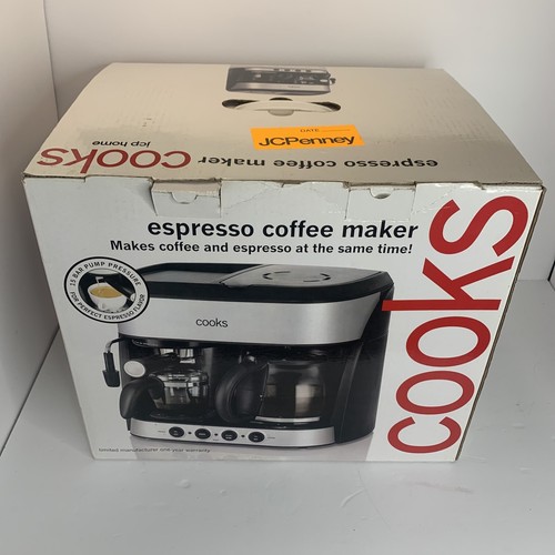 Sensio cooks espresso coffee maker 