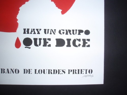 Signed CUBA Screen-print Poster for Movie About Music in 70s Cuban Movies GUITAR - Picture 2 of 4