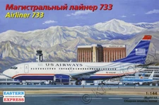 Eastern Express 1/144 Boeing 737-300 US Airways Civil Airliner
