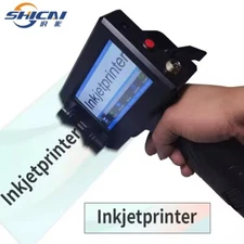 Handheld Inkjet Printer Gun Logo Date QR Barcode Batch Coding Machine