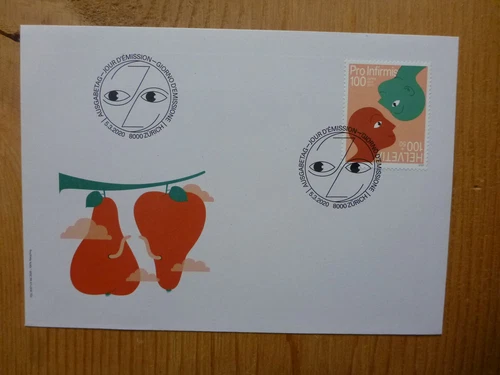 2020 SWITZERLAND 100th ANNIV PRO INFIRMIS FDC FIRST DAY COVER