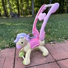 Fisher Price Little Mommy Baby Doll Horse Pony Stroller Tollytots Limited Vtg