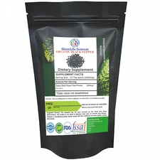Organic Black Pepper Seed Powder Peperine Indian Spices Piper Nigrum