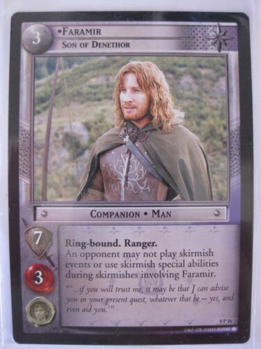 LOTR CCG, Lord of the Rings, Faramir Son of Denethor, 0P16 - Picture 1 of 1