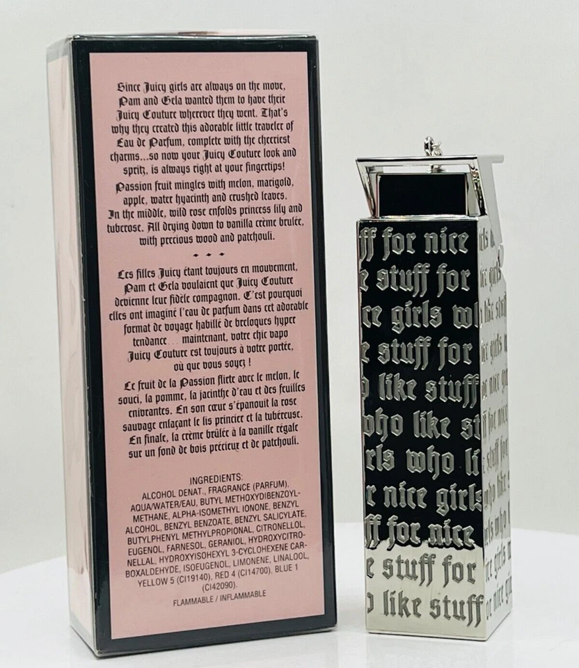 Juicy Couture (Love G&P Charm) Eau De Parfum-1 oz (NUEVO EN CAJA) Foto 4 de 4